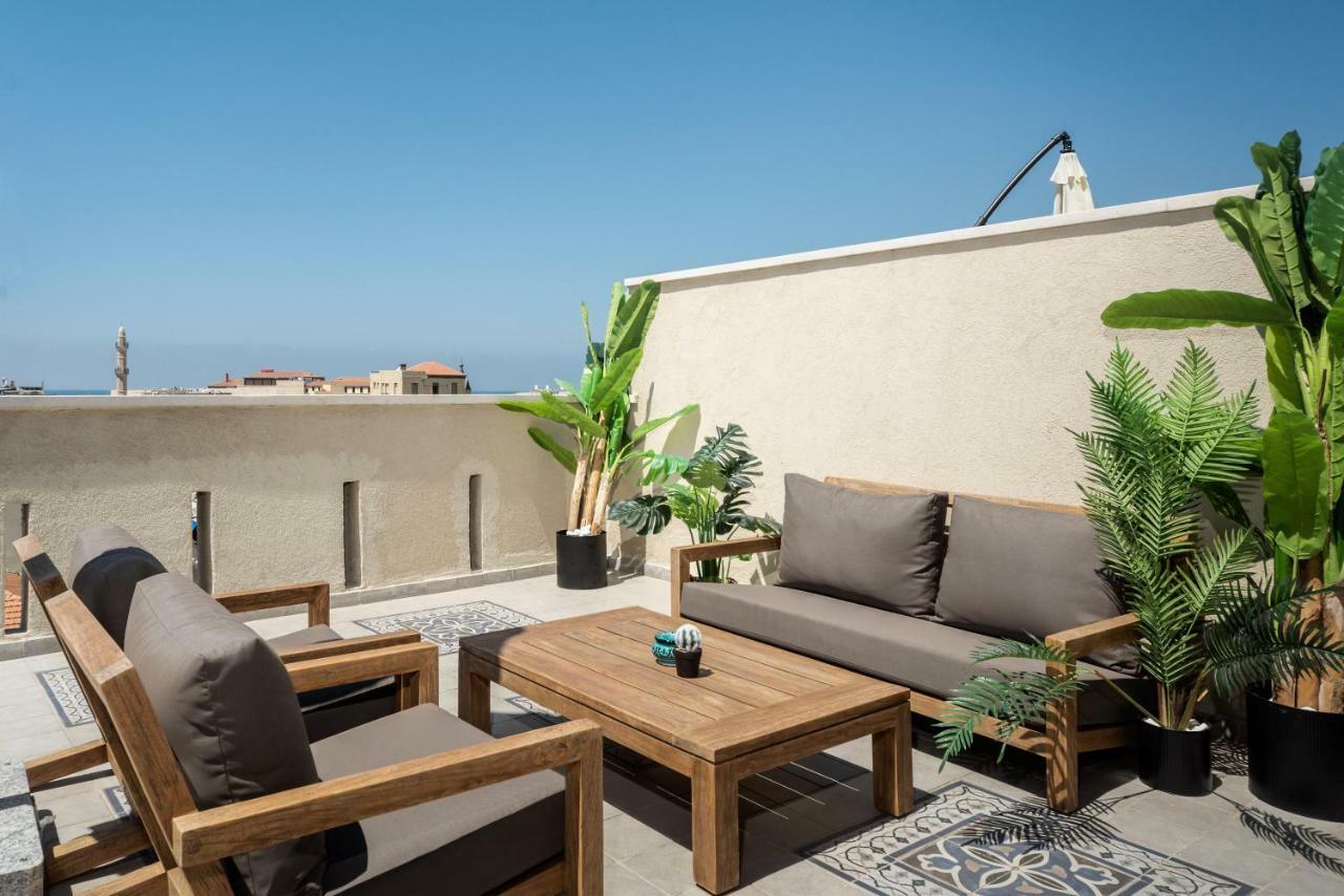 Duplex With Sea View Terrace Above The Flea Market Tel Aviv Exteriör bild