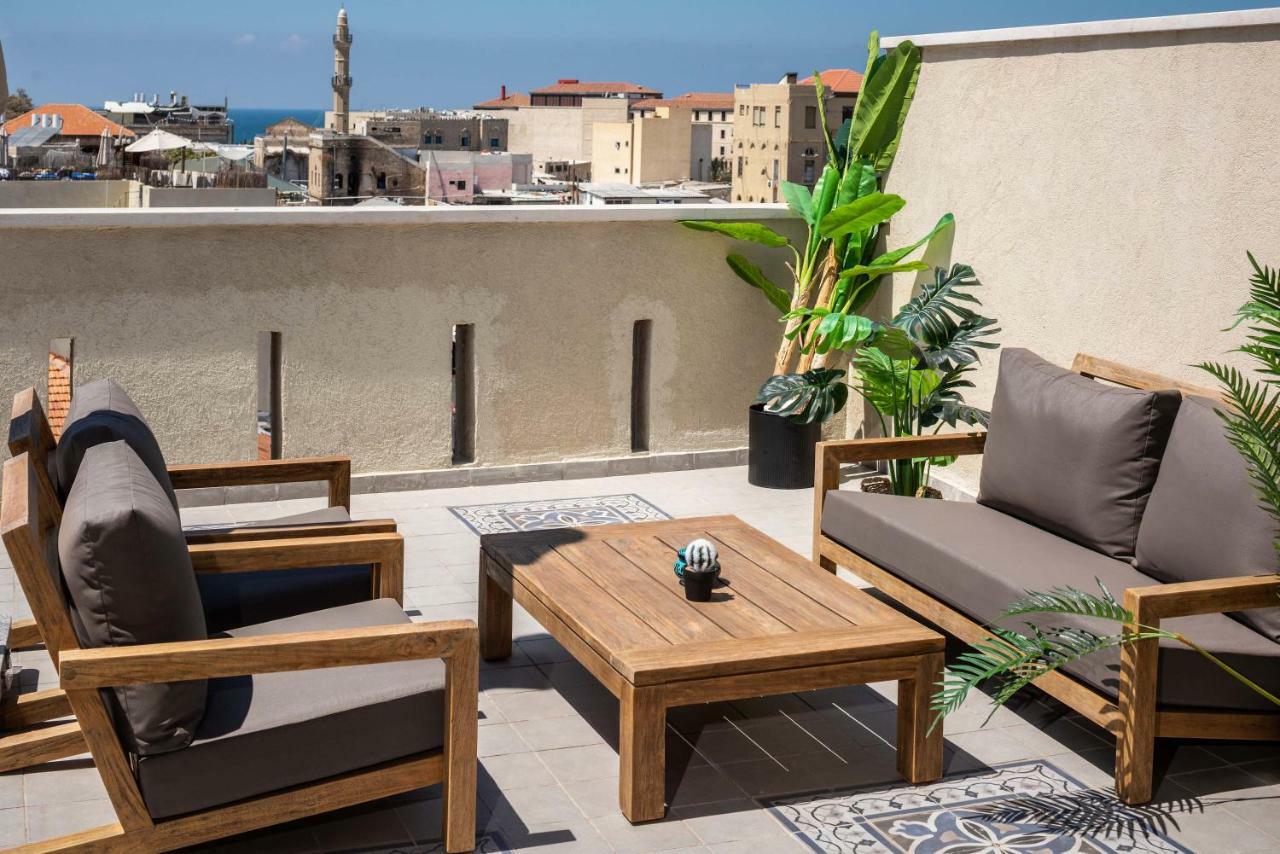 Duplex With Sea View Terrace Above The Flea Market Tel Aviv Exteriör bild
