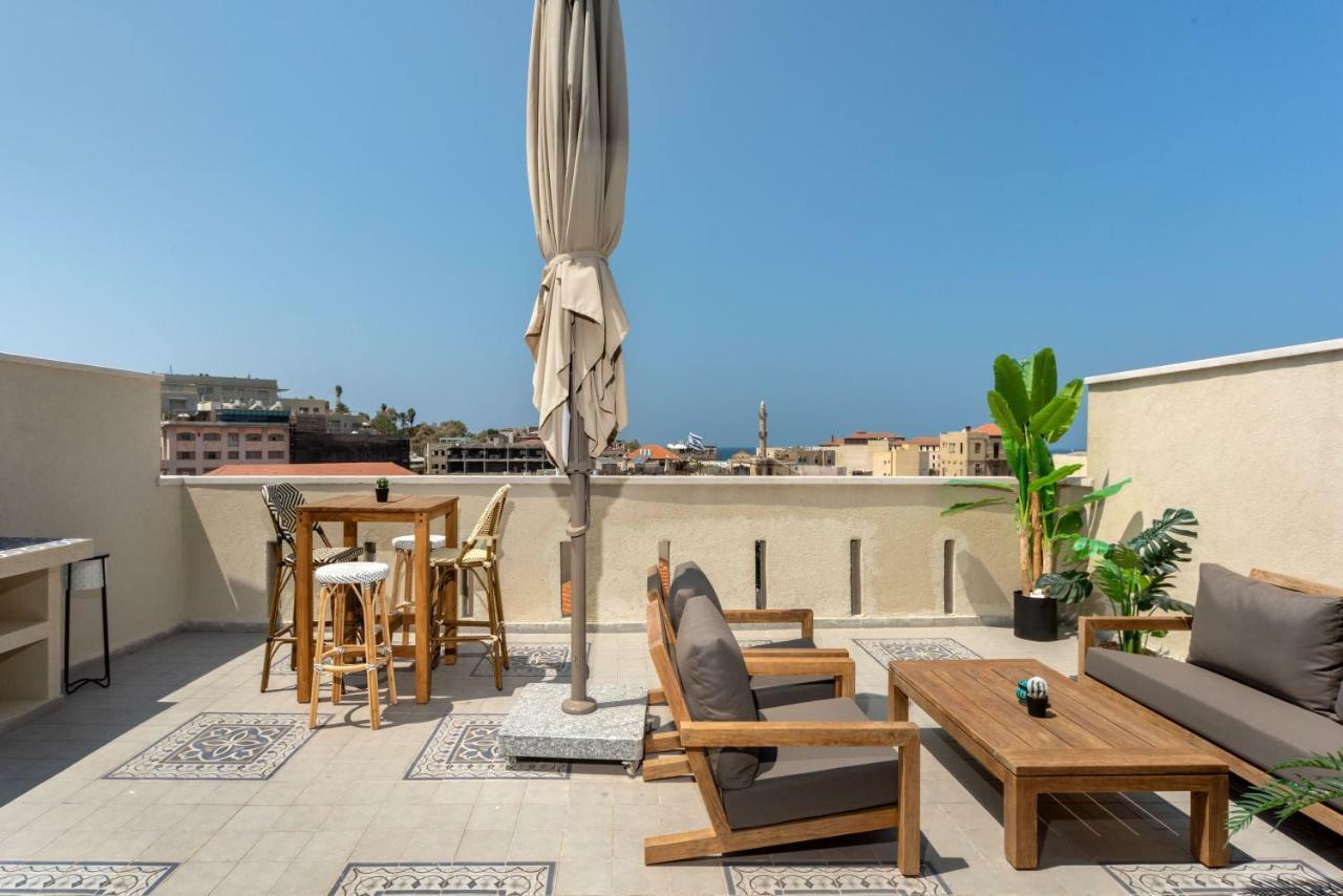 Duplex With Sea View Terrace Above The Flea Market Tel Aviv Exteriör bild